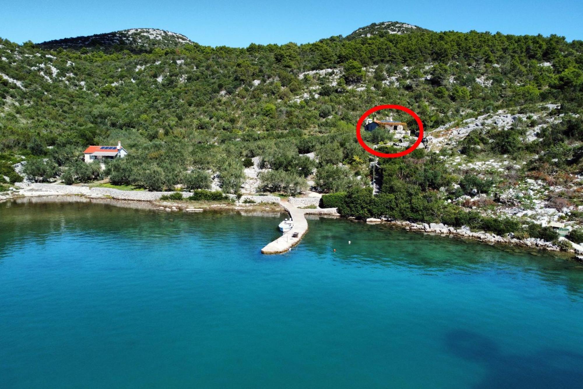 Apartment Seaside Secluded Cove Dragnjevica - Telascica, Dugi Otok - 8140 Sali